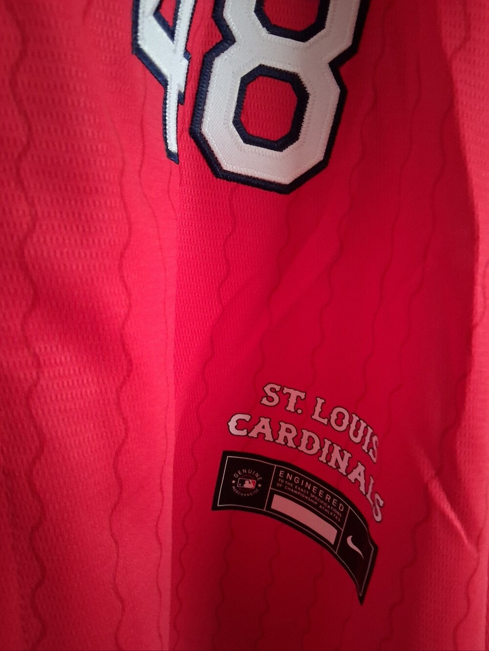 Mystery Sports Card Ivan Herrera STL Cardinals XXL Jersey - Picture 7 of 7